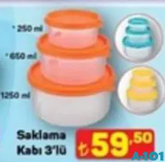 SAKLAMA KABI 3'LÜ SAKLAMA KABI 3'LÜ